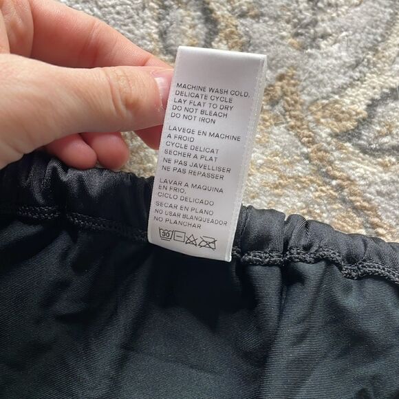 NWT GOOD AMERICAN Shine Ruched Bikini Bottom - Picture 7 of 9